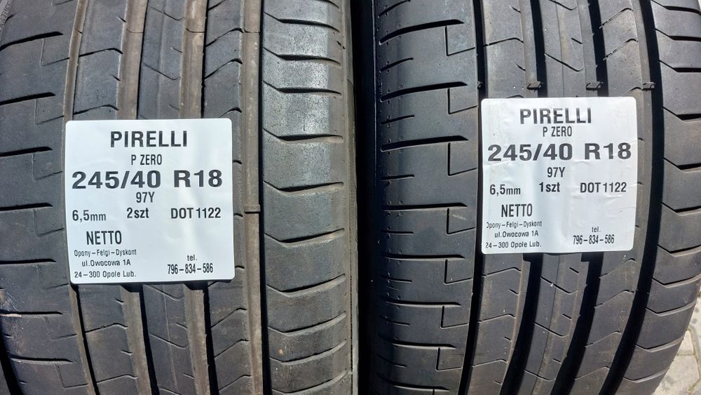 Opony Pirelli 245 40 R18