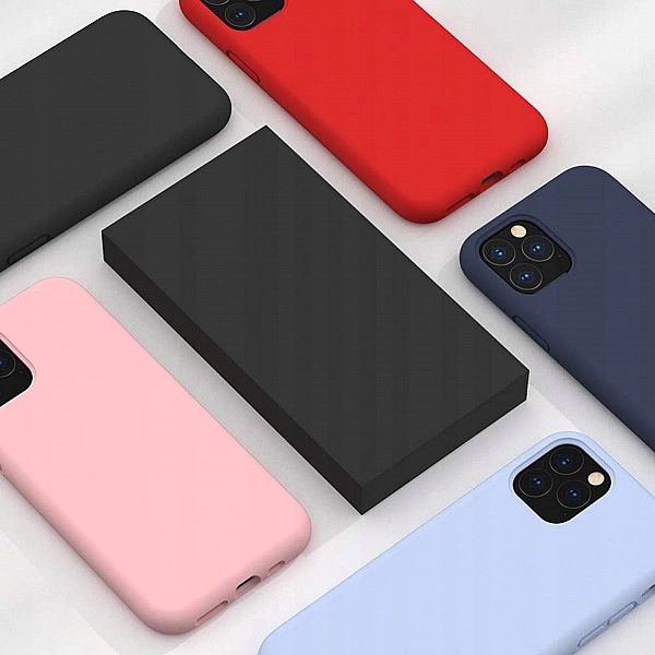 Tech-Protect plecki fioletowe do iPhone 7/8/SE (2020) + szkło hartowan