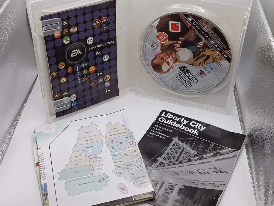 Gra PS3 GTA IV gta 4 + mapa Wersja pudełkowa