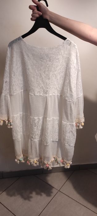 Tuniko -sukienka boho siateczkowe