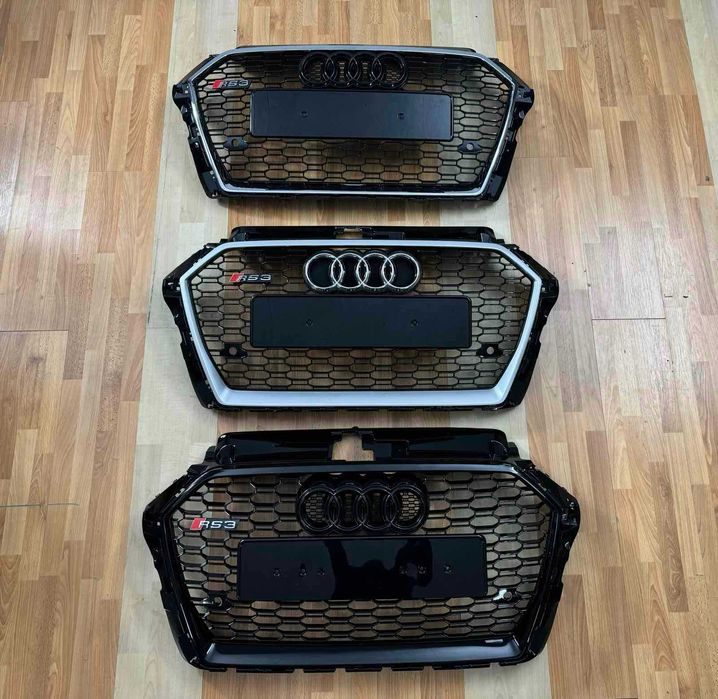 решетка радиатора А3 audi решотка а3 rs 8V Решітка ауді A3 8v 8В RS3