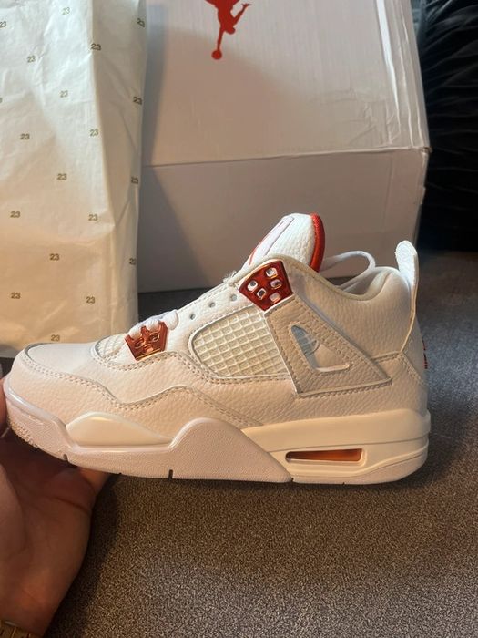 Jordan 4 biało czerwone