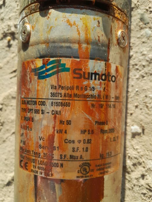 Pompa głębinowa Belardi