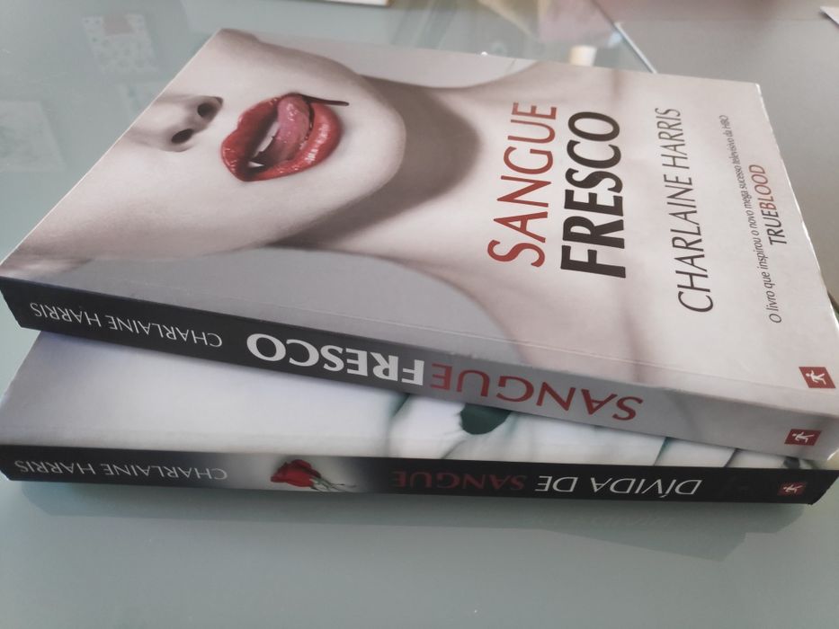 Pack 2 livros, Sangue Fresco,  inspiraram a série True Blood