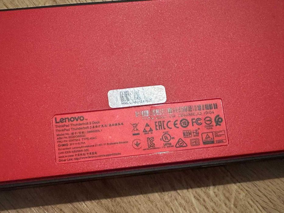 Lenovo ThinkPad USB-C Dock