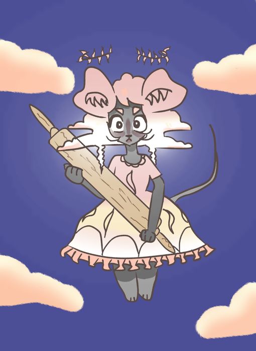 Ilustração/Autoretrato