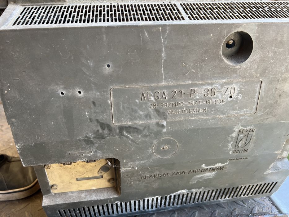 Telewizor zabytkowy Alga 21