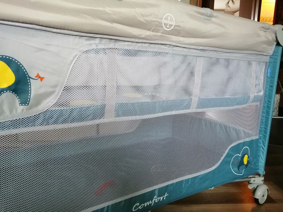 Łóżeczko turystyczne 2-poziomowe BABY MIX