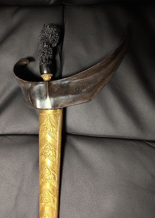 Stary rzadki sztylet indonezyjski kris, keris, nie szabla.