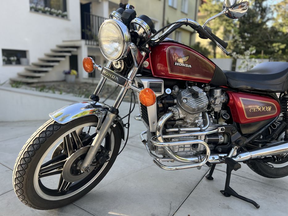 motocykl Honda cx 500c, oryginał, klasyk