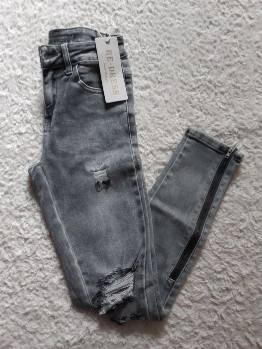 Jeansy Re - Dress Nowe XS S