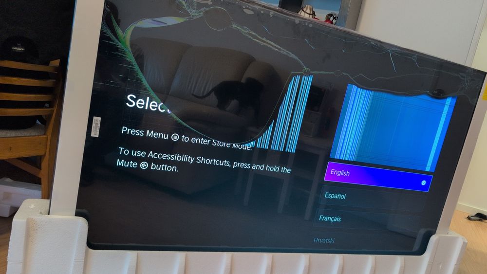 hisense 75 polegadas para peças