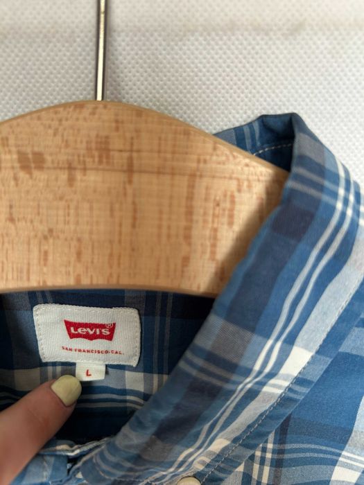 Levi's _ Niebieska koszula w kratkę L