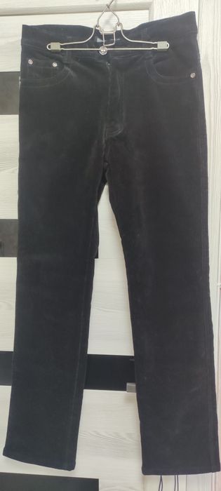 Чоловічі вельветові утеплені джинси