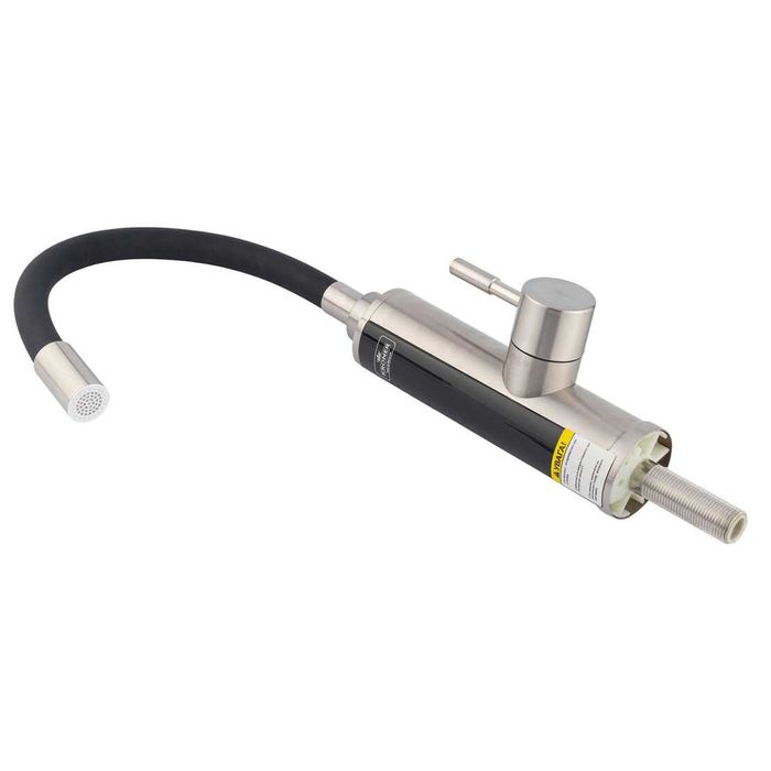 Проточный водонагреватель Kroner с дисплеем, 3 кВт+ шланг + держатель