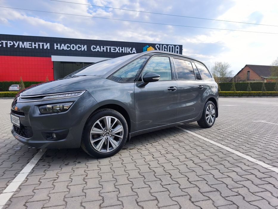 Citroen C4 Grand picasso, 2.0 дизель, 2014