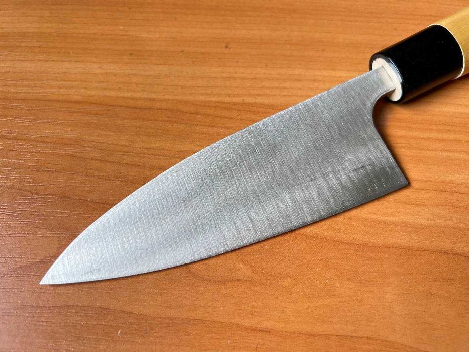 Японский кухонный нож Дэба HIDEMASA, ручная ковка, Made in Japan, 140 мм