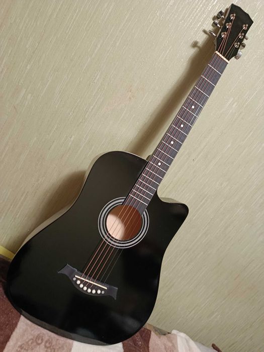 гитара черная акустическая OLX доставка