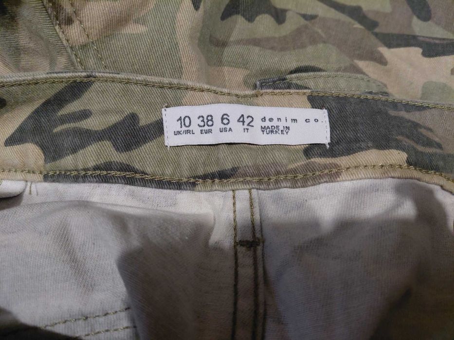 Spodnie cargo Denim Co. dwie pary EUR 38