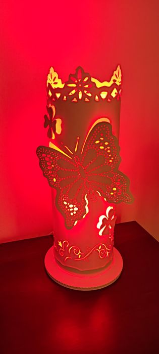 Luminária Decorativa Borboleta