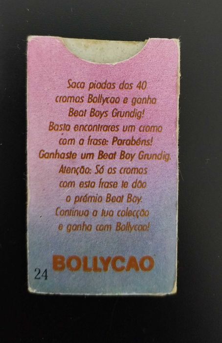 Cromo Bollycao - piadas
