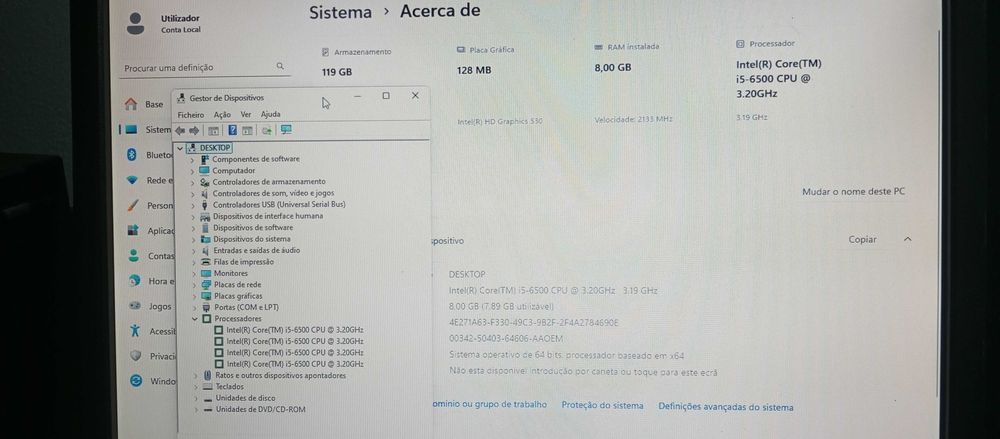 Computador DELL I5 6500