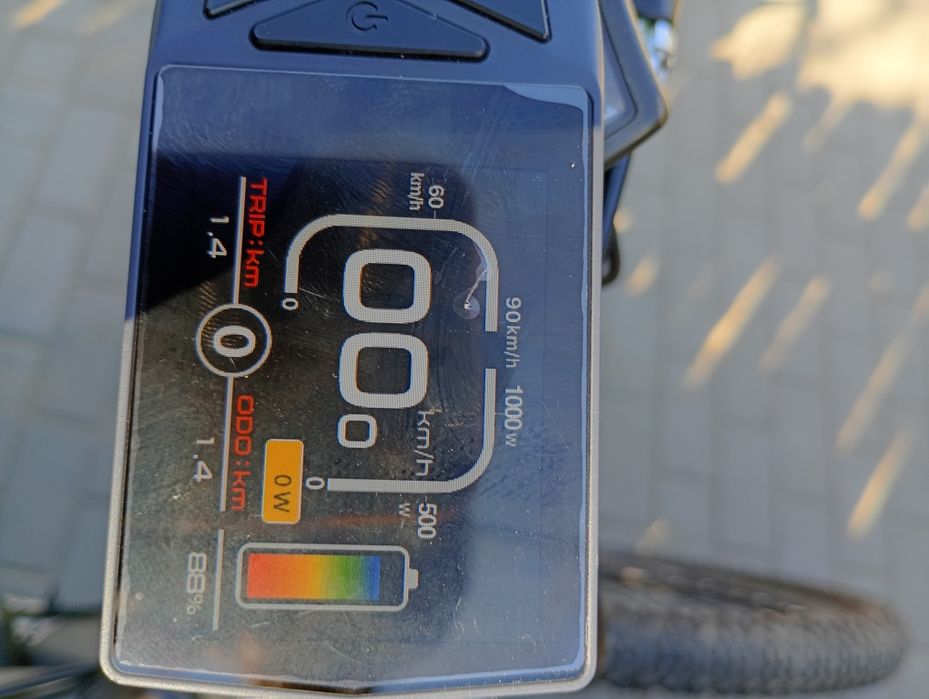 Rower elektryczny 1000  nowy silnik, amortyzator