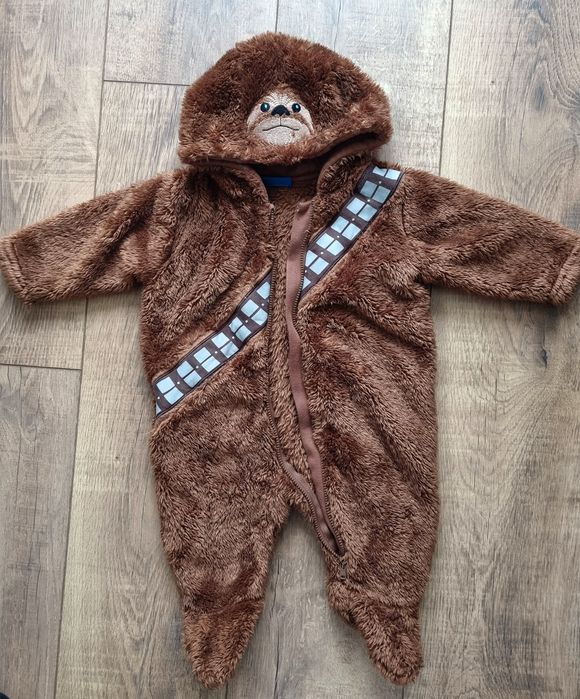 Onesie pajac Chewbacca Wookie dla niemowląt rozm. 3m