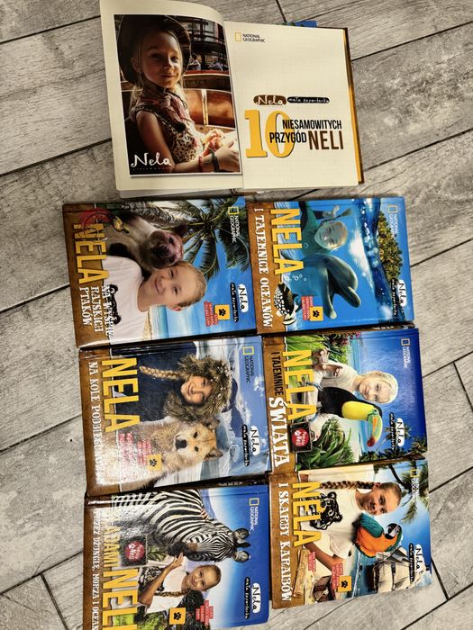 Nela - mała reporterka 7 książeczek cena za komplet