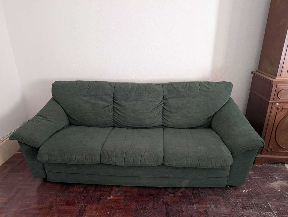 Sofá cama verde (Divani e Divani)