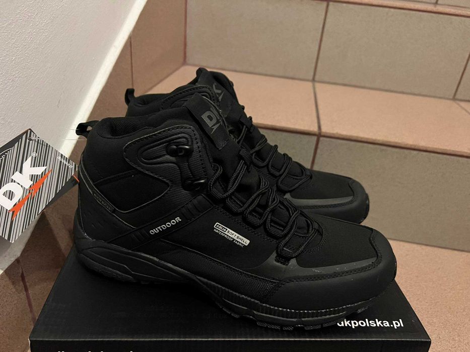 Buty Męskie Czarne Wodoodporne Nr 43
