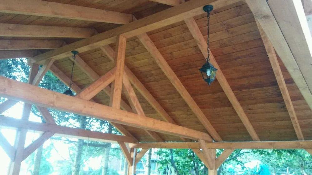 Wiata garażowa 600x500