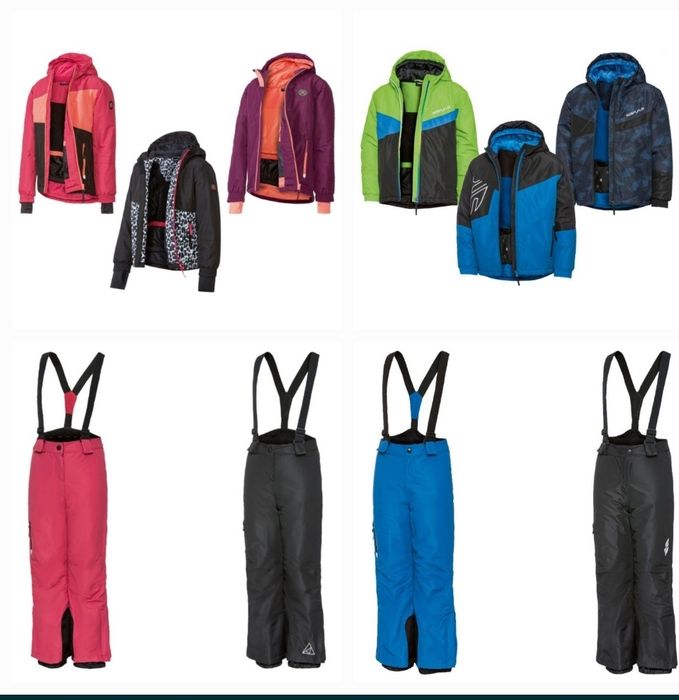 Lupilu/Crivit Комбінезони ТЕРМО мембранні Костюми лижні 86-164 Germany