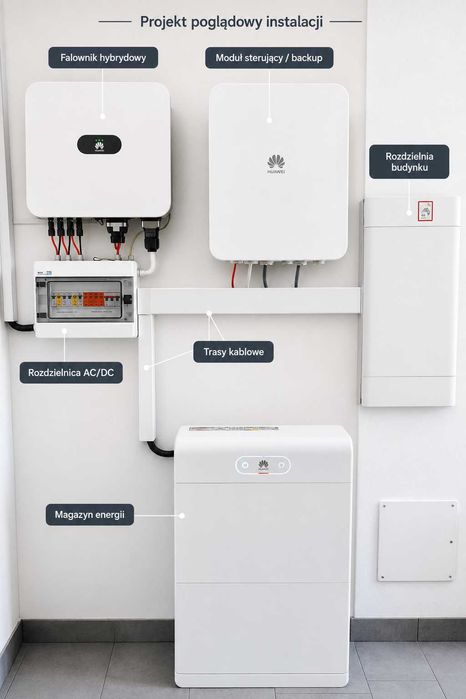 Magazyn energii Huawei LUNA2000 S1 10 kWh z montażem