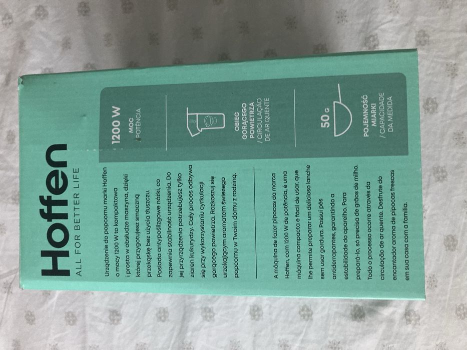 Maszyna do popcornu hoffen