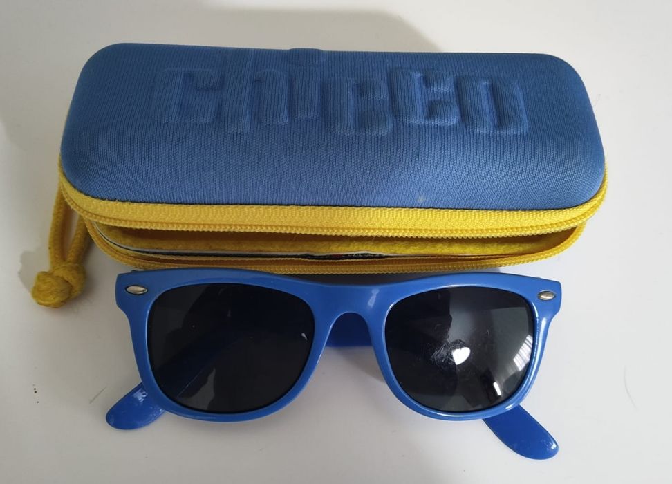 Óculos de sol Chicco azul criança com caixa