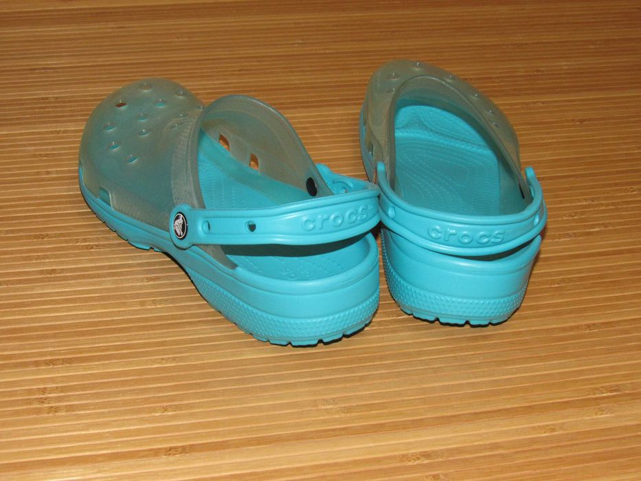 Крокси Crocs Unisex Classic Translucent Clog DIGITAL AQUA