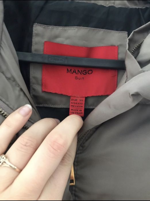 Płaszczyk mango dlugi