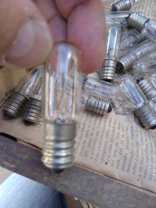 Lâmpadas duplo filamento _ Antigas
