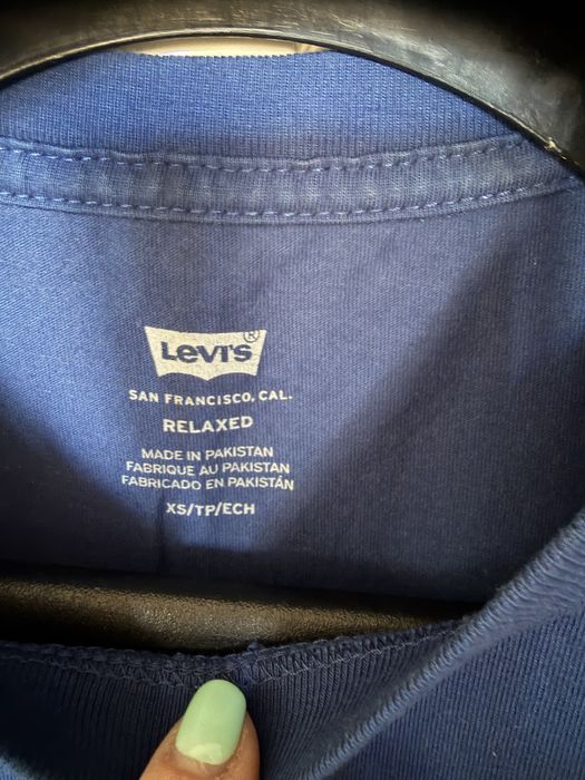 Niebiesko tshirt  Levis xs