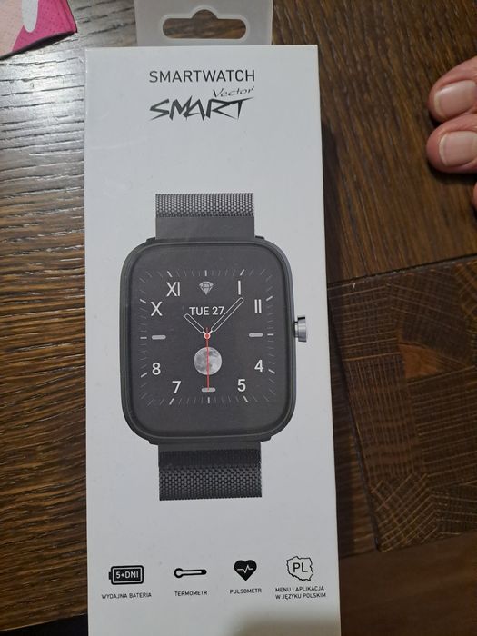 Smartwatch Smart Vector vctr-33-03bk pasek gratis!!!