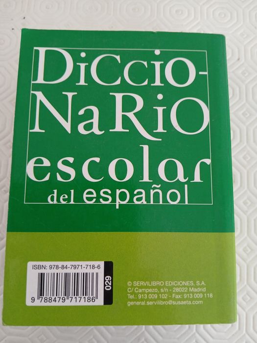 Dicionário Escolar de Espanhol