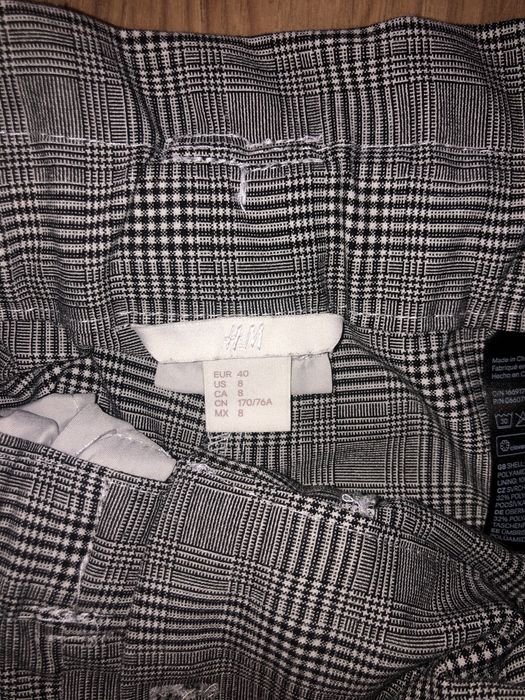 Calças aos quadrados