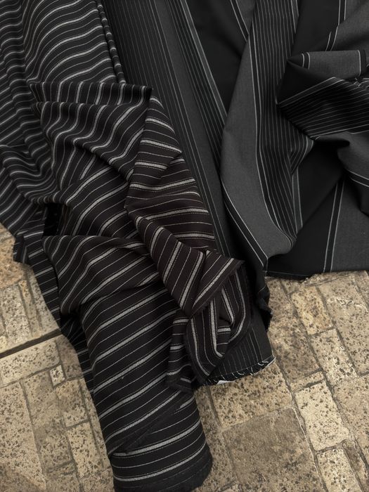 Ткань / опт / костюмка плотная черная - от 3 м -35 грн/м