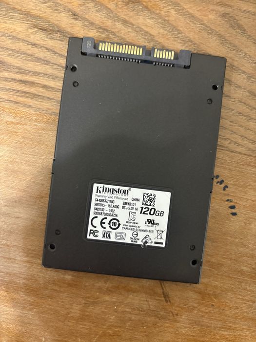 SSD диск Kingston 120gb