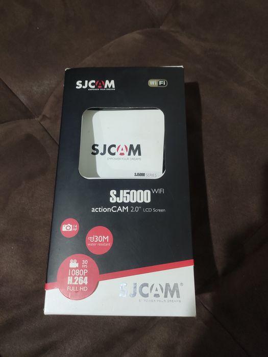 Екшн-камера SJCAM SJ5000 4K, карта 32 ГБ + набір кріплень