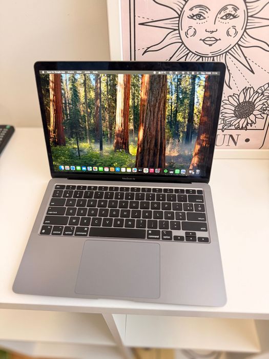 Apple MacBook Air 2020 | 13.3" | M1 | 16 GB | 1 TB SSD | 8-Core GPU | cinzento espacial | FR  excelente