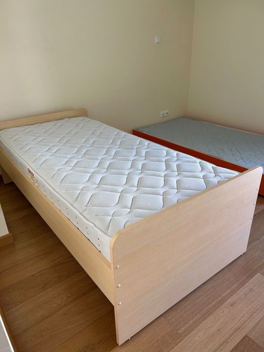 Cama Solteiro com gavetão cama extra