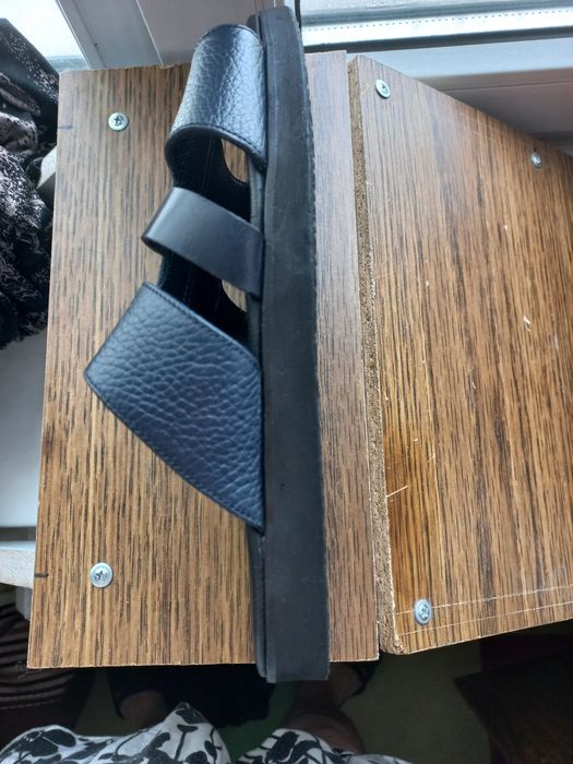 Шлепанцы кожа  27,5 см 41  размер