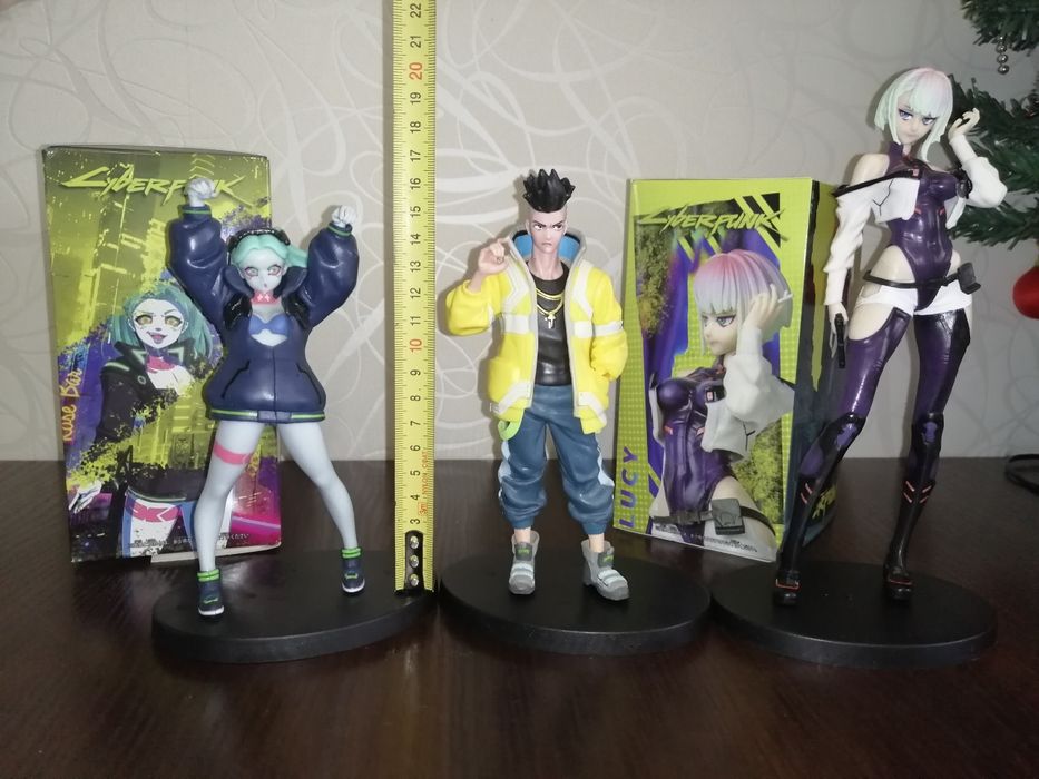 Cyberpunk 2077 Фігурки Люсі, Девід, Ребека